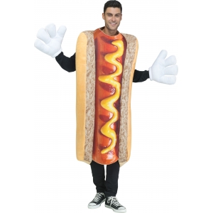 Hot Dog Costume - Adult Food Costumes
